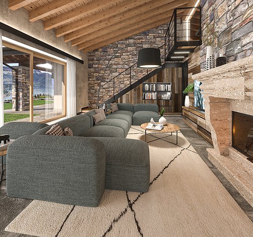 Progetto Interni Villa Lago Iseo