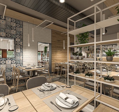Progetto Trattoria moderna del Mare